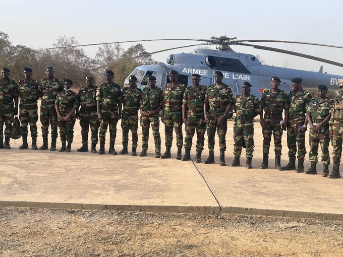 Visite du Général Mbaye Cissé